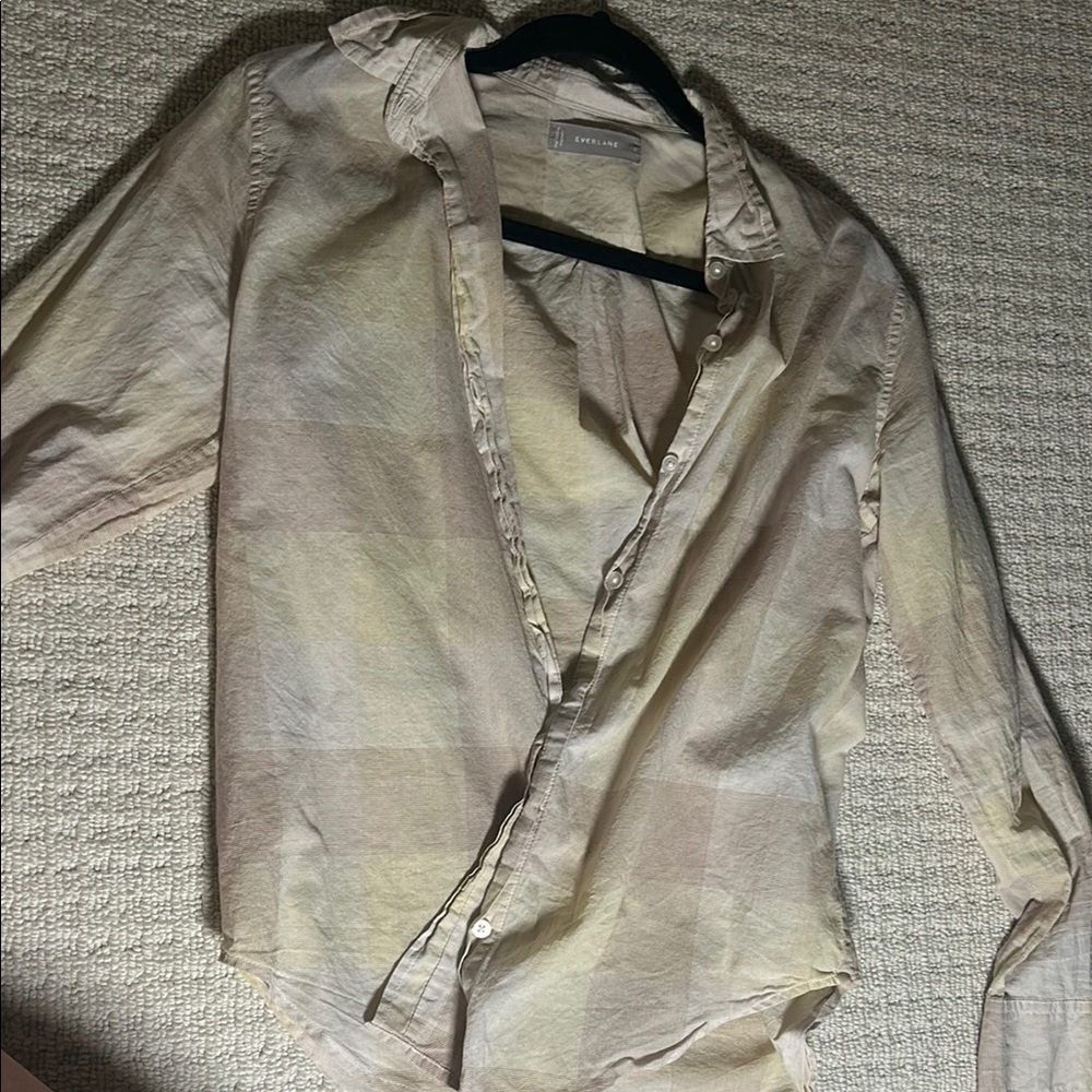 Everlane Air Checkered Shirt